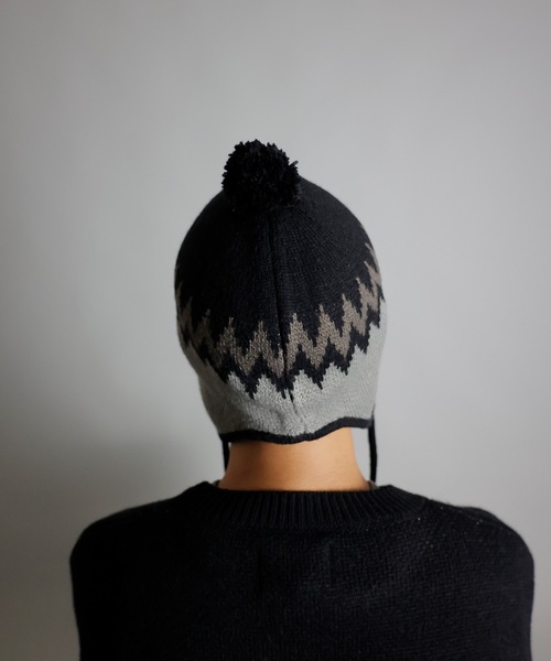 NUMBER (N)INE（ナンバーナイン） 帽子 キャップ ZIGZAG JACQUARD