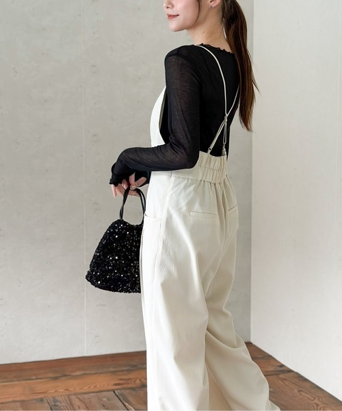 Per sist ence（パーシエンス） サロペット オーバーオール クレープ