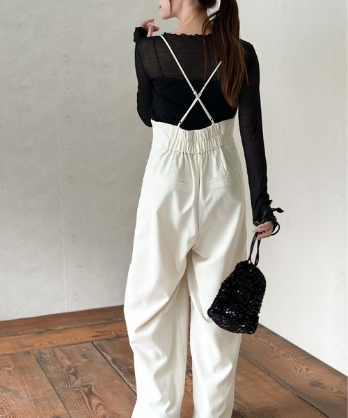 Per sist ence（パーシエンス） サロペット オーバーオール クレープ