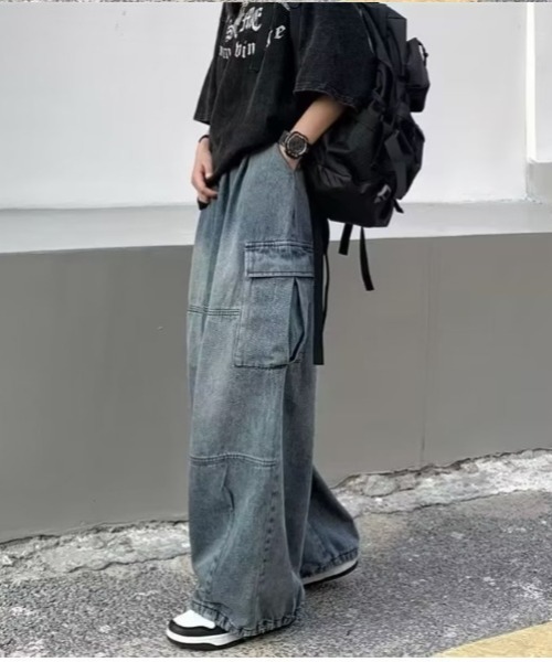 デニムパンツ デニムカーゴパンツ 28-42 ストレッチ 25zm1136 デニムストレッチ カーゴパンツ | 製品情報 | CO-COS