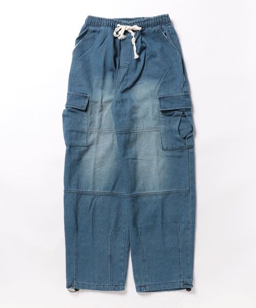 完売品　美脚シルエット　ワイドカーゴデニム　ユニセックス　新品未使用品 LU6358EM004478_fw_thumbM.jpg