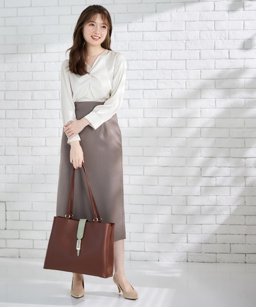 12Twelve Agenda ブラウス シャツ 「ジャケットのインスタイルに