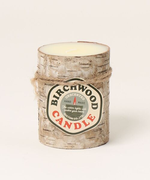 DULTON（ダルトン） キャンドル BIRCH WOOD LOG CANDLE S/ バーチ