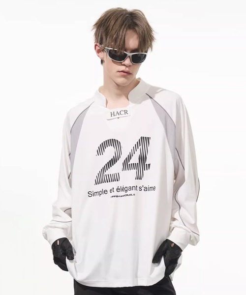 売れ筋がひ新作！ HARSH AND CRUEL tシャツ フットボール/ゲームシャツプル トップス