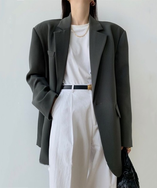 SHEENA（シーナ） ジャケット テーラードジャケット ルーズシルエット