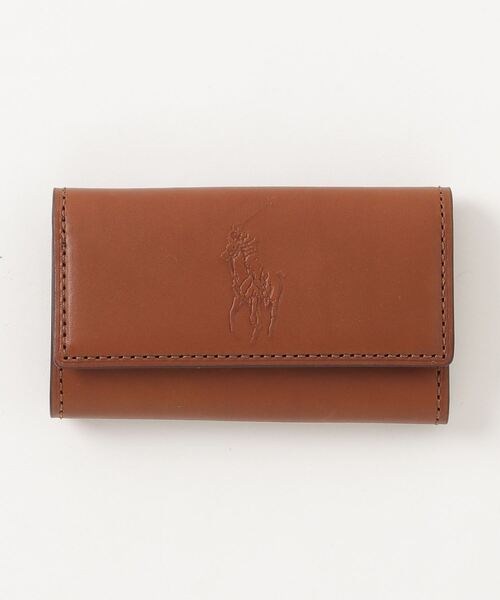 POLO RALPH LAUREN（ポロ・ラルフローレン） キーケース エンボス