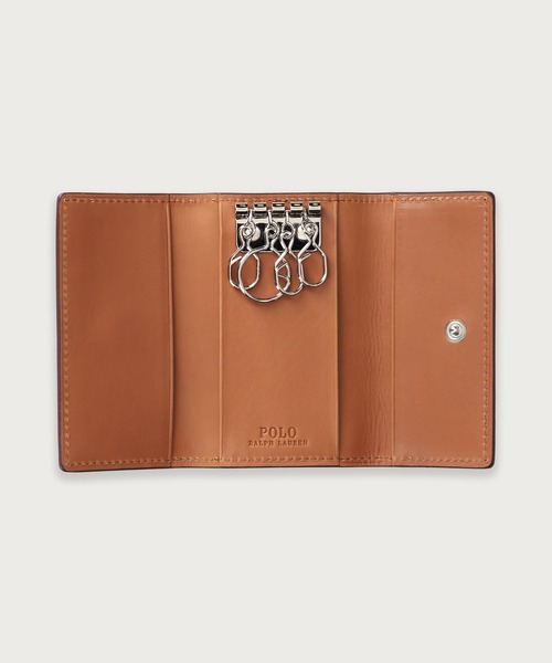 POLO RALPH LAUREN（ポロ・ラルフローレン） キーケース エンボス
