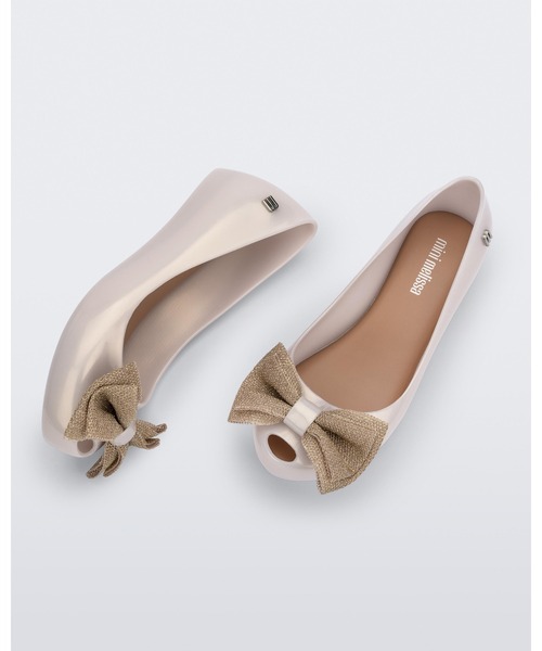 melissa(メリッサ)・Ultragirl Basic Glitter バレエシューズ Melissa（ファッション） バレエシューズ MINI MELISSA