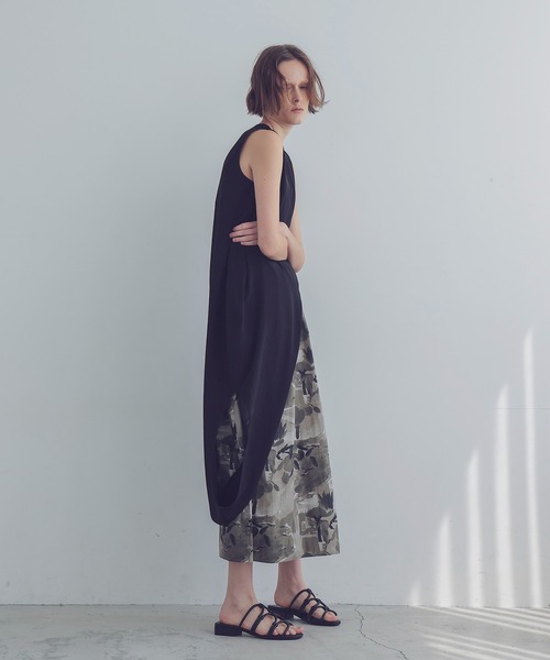 ブラウス シャツ leyered neck balloon hem pull(レイヤードネックバルーンヘムブラウス) レディース DRESSLAVE ブラウス シャツ leyered neck balloon hem pull