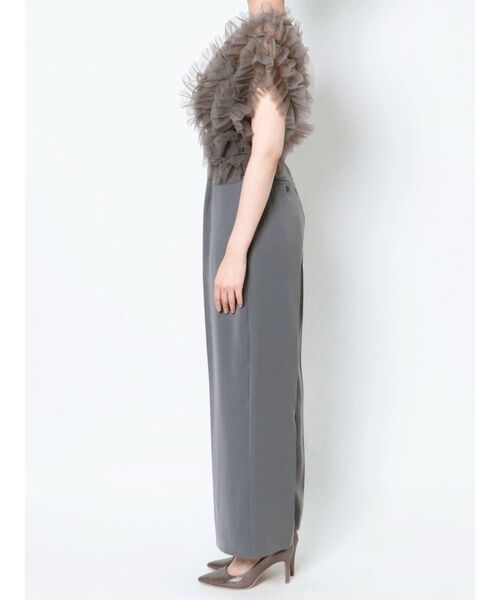 【お値下げ中】LAGUNAMOON LADYチュールドッキングコンビネゾン LAGUNAMOON パンツドレス 「WEB限定」LADYチュールドッキング