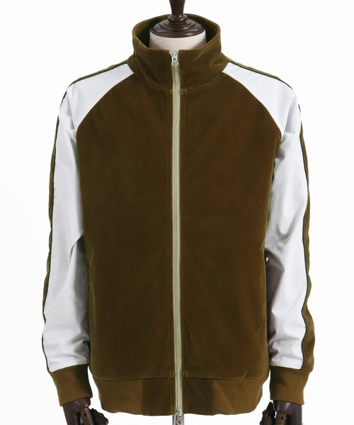 Magine（マージン） スカジャン mj10059-Sleeve Line Velor Stand