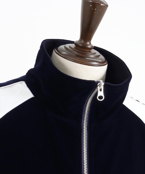 Magine（マージン） スカジャン mj10059-Sleeve Line Velor Stand