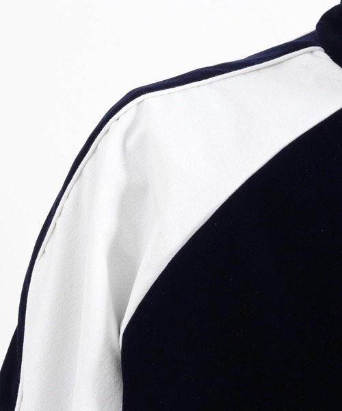 Magine（マージン） スカジャン mj10059-Sleeve Line Velor Stand