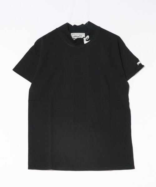 Port tシャツ VINCENT50 PierreBACK LOGO MOCK NECK / バンソン