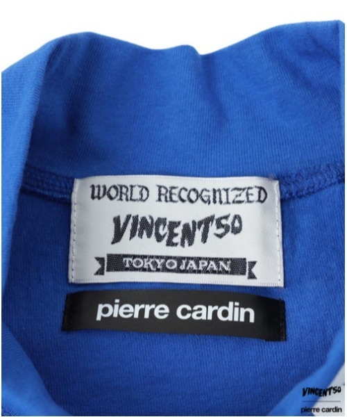 Port tシャツ VINCENT50 PierreBACK LOGO MOCK NECK / バンソン