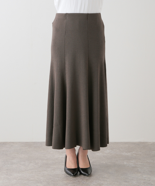 Deuxieme Classe *BOND リブ フレアスカート¥52,800 Deuxieme Classe スカート *BOND リブ フレアスカート