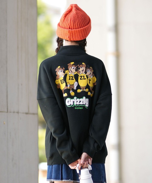 GRIZZLY トレーナー スウェット GRIZZLY/グリズリー ハーフ