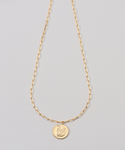 MARIHA/マリハ 別注 COIN*45 ロングレクタングル ネックレス