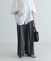 パンツ 「イージーケア」ストレッチタックイージーワイドパンツ レディース｜ZOZOTOWN Yahoo!店