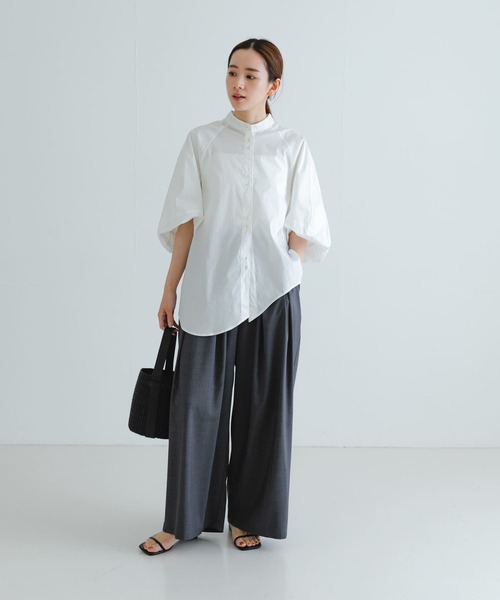 URBAN RESEARCH パンツ 「イージーケア」ストレッチタック