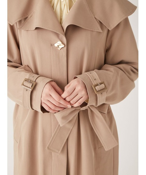 LILY BROWN トレンチコート ケープカラーコート　LIME LILY BROWN トレンチコート コート ケープカラートレンチコート