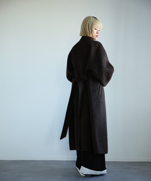 aimoha（アイモハ） ノーカラーコート コート 「moyo」ノーカラー