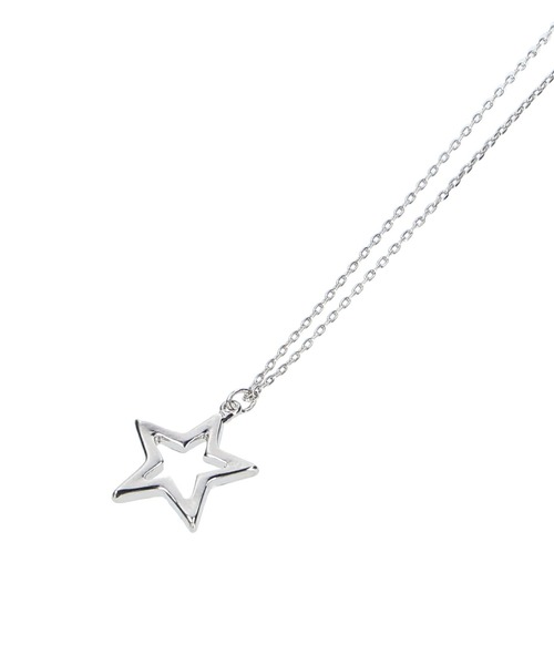国内配送★X-girl★3 CONSECUTIVE スター ネックレス 可愛い X-girl ネックレス 3 CONSECUTIVE STAR NECKLACE レディース