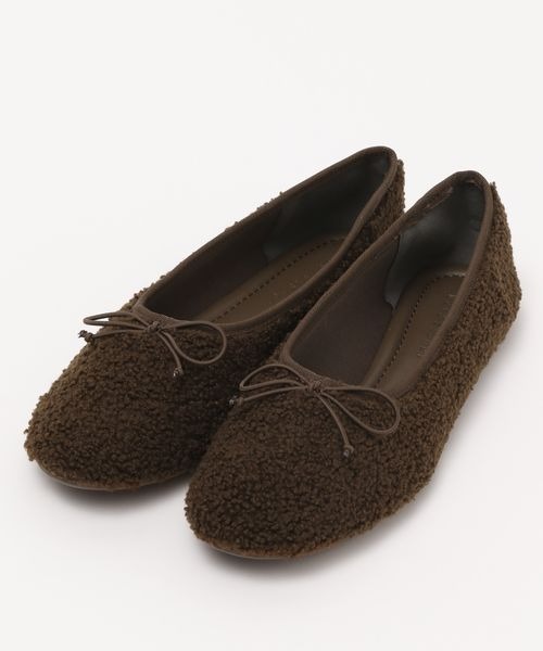 LOWRYS FARM（ローリーズファーム） バレエシューズ パンプス ボア