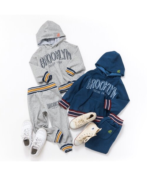 BREEZE（ブリーズ） パーカー 裏シャギーカレッジパーカー キッズ 子供