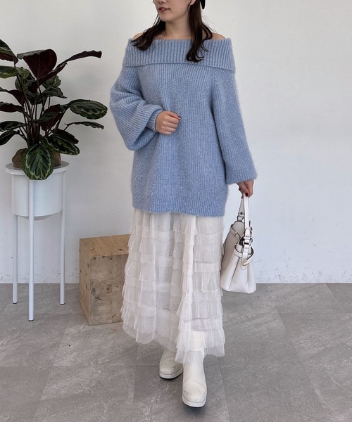 24AWタグ付未使用級✨ANAYI現行　ラメシャギープルオーバー　38　八分袖 ANAYI｜ラメシャギー プルオーバー | Rakuten Fashion(楽天