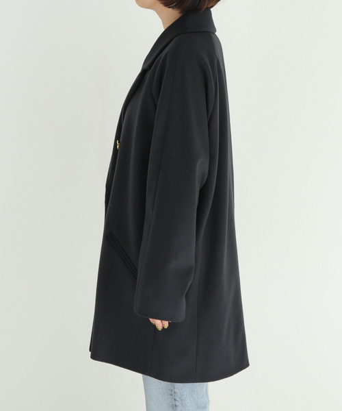 Deuxieme Classe（ドゥーズィエムクラス） ピーコート FREE ネイビー