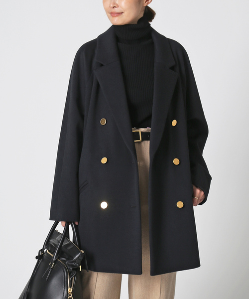 Deuxieme Classe（ドゥーズィエムクラス） ピーコート FREE ネイビー