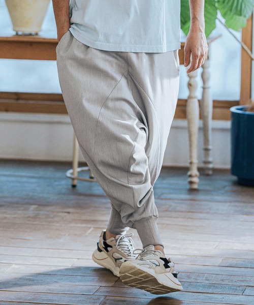 パンツ NO.SARROUEL INDIA/M CAMBIO パンツ mp13115-Slacks Fabric Sarrouel Pants サルエル