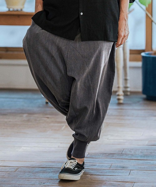 CAMBIO パンツ mp13115-Slacks Fabric Sarrouel Pants サルエル