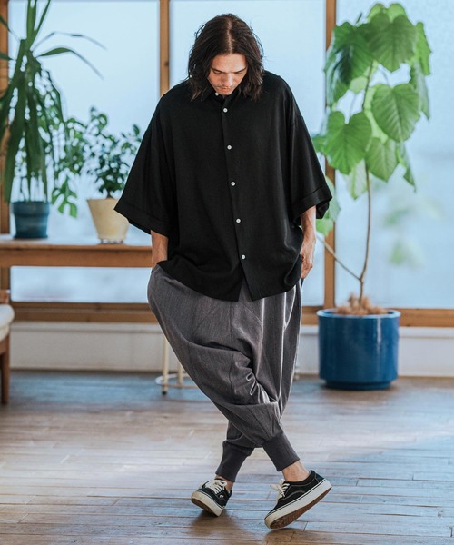 CAMBIO パンツ mp13115-Slacks Fabric Sarrouel Pants サルエル
