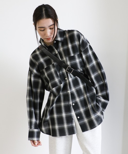 select MOCA（セレクトモカ） ブラウス シャツ フロントポケット