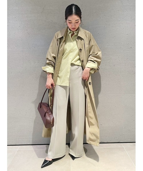 釦ダウンクロップド丈コンパクトシャツ(シャツ)｜トップス｜Mila