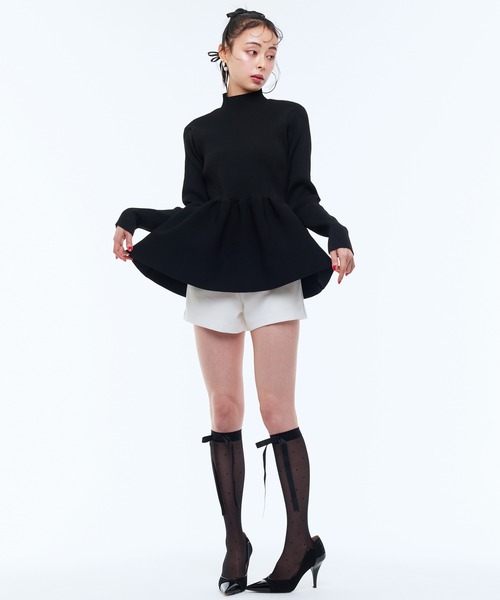 【Narcissus】シンプルショートパンツ Narcissus パンツ 「Narcissus」シンプルショートパンツ