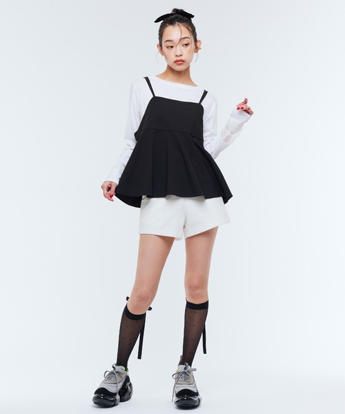 Narcissus（ナルシス） パンツ シンプルショートパンツ レディース