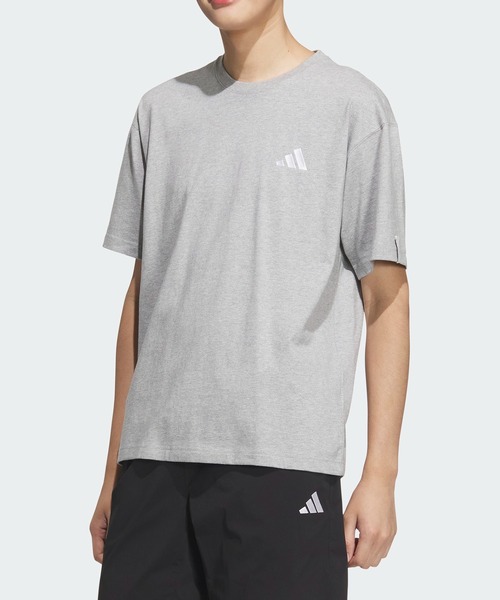 adidas tシャツ エッセンシャルズ プラス ルーズフィット