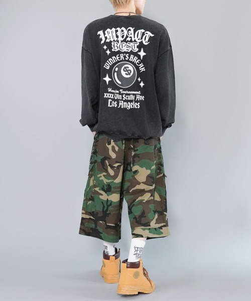 SPINNS（スピンズ） トレーナー スウェット バックプリントスウェット