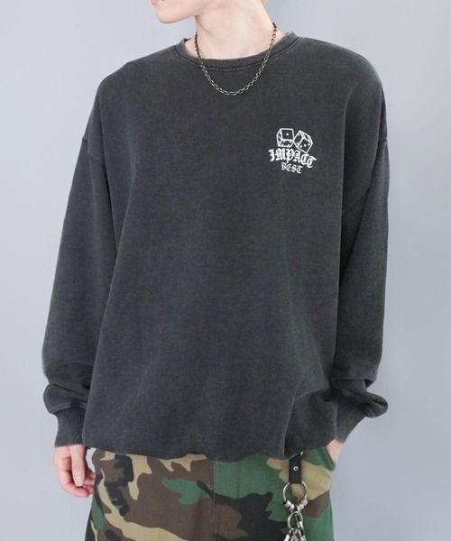 20471120 プリントスウェット FREAK'S STORE（フリークスストア） トレーナー スウェット パーソン