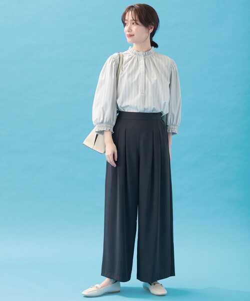 ANY（エニィ） ワイドパンツ パンツ 「新色追加」さらさらDRYパンツ