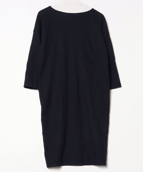 「PLAIN PEOPLE」 長袖ワンピース 2 ネイビー レディース_画像2