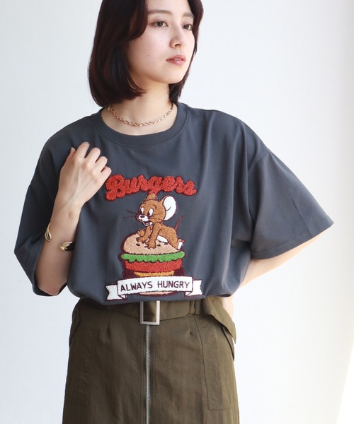 Supreme トムとジェリー 半袖ワークシャツ S Supreme/シュプリームよりTom & Jerry S/S Work Shirt / トム