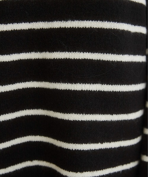 「ANGIE」 長袖ニット FREE ブラック レディース_画像8