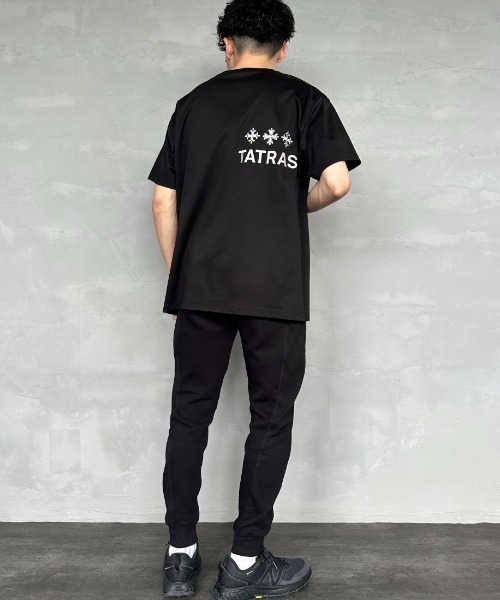 【ゆったりと着用できる♪】タトラス Tシャツ 大人気♡ TATRAS tシャツ 「TATRAS/タトラス」 NUNKI ブランドロゴ
