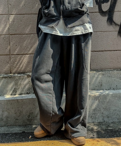 A'gem（エージェム） スウェットパンツ ジャージ A'GEM/9 × .kom