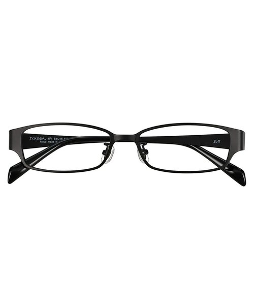 Zoff 伊達メガネ メガネ 眼鏡 スクエア型 メガネ｜メガネ