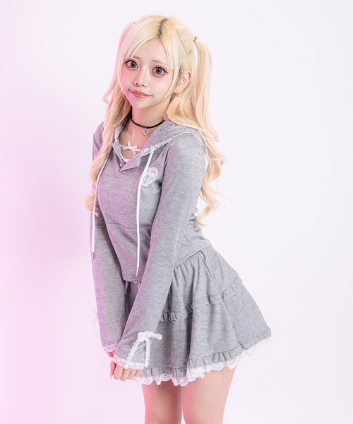 Diable baiser（ディアブルベーゼ） セットアップ 可愛いスポーティ